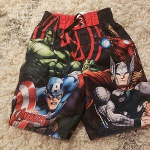 Boys Avengers Swim Trunks